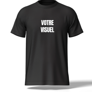 T SHIRT PERSONNALISE NOIR V1
